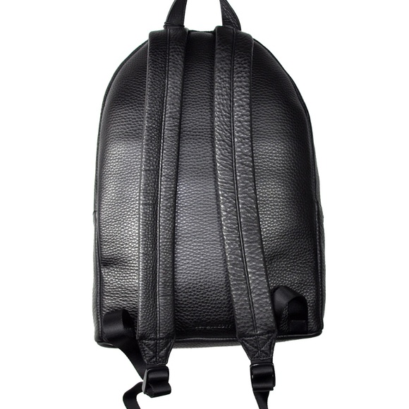 URI MINKOFF NWT Black Leather Paul Backpack NEW - Picture 3 of 8